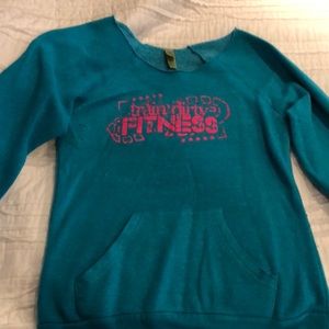 Train Dirty Fitness sweatshirt with pockets